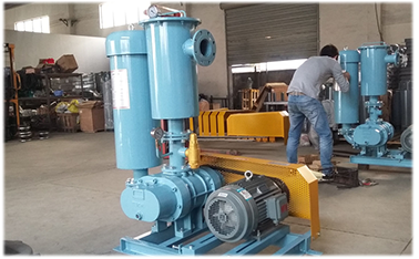 今日分享，三葉羅茨鼓風(fēng)機密封結(jié)構(gòu)特點與進水后的維修方法